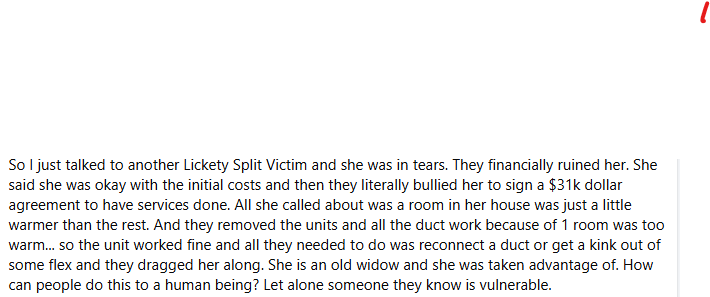 Bad review 5 — documentation on file